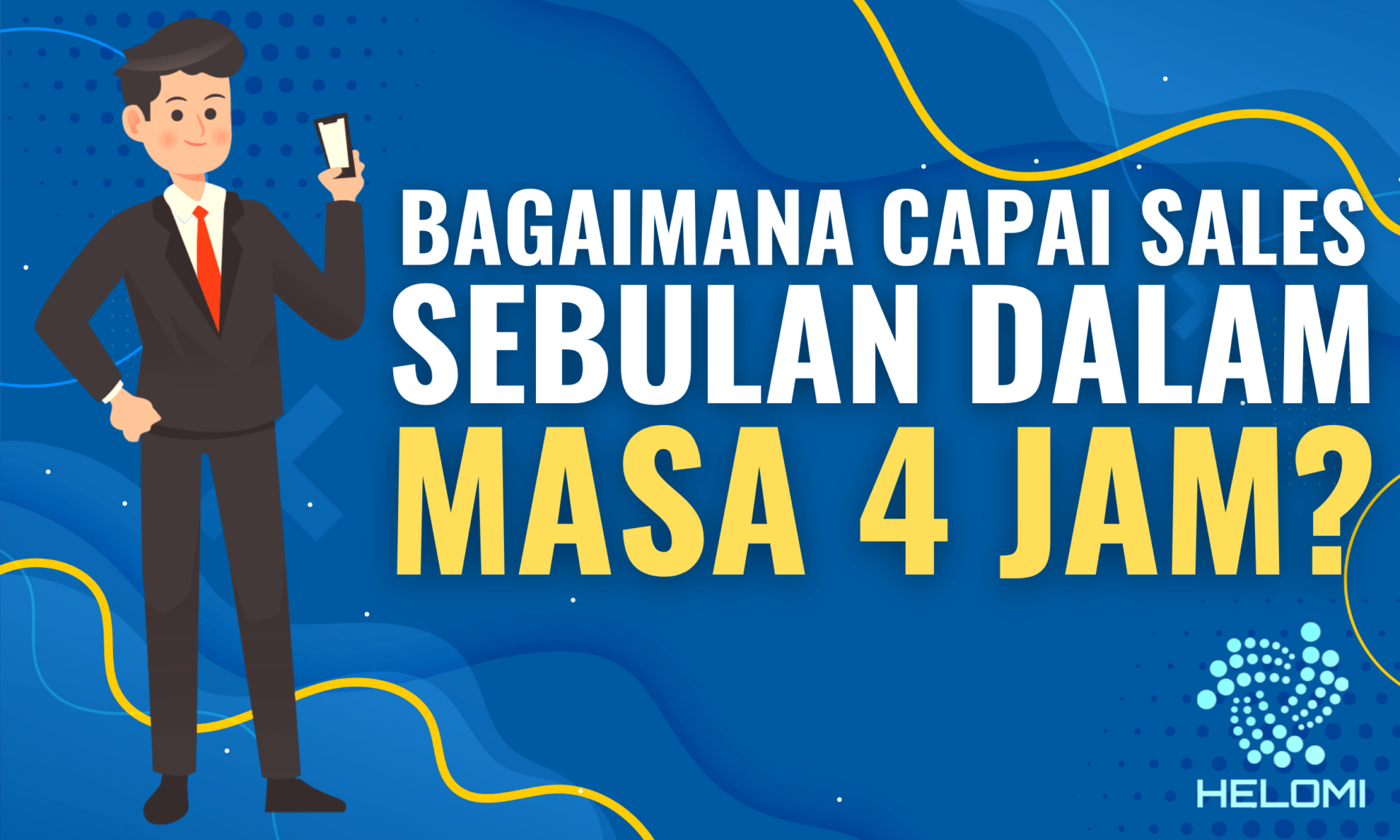 Nak Tahu Cara Capai Sales Sebulan Dalam Masa 4 Jam?