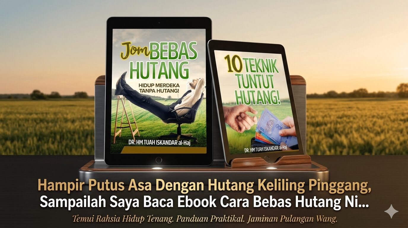 Hampir Putus Asa Dengan Hutang Keliling Pinggang, Sampailah Saya Baca Ebook Cara Bebas Hutang Ni…